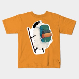 Hiker Sheepie Kids T-Shirt